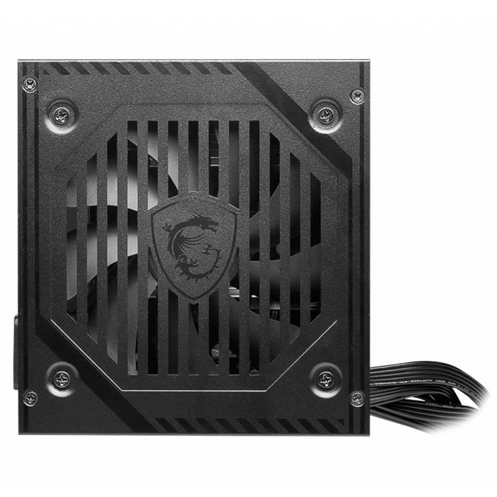 Fonte MSI MAG A500DN, 500W, 80 Plus White, PFC ativo, Com Cabo, Preto - 306-7ZP6A22-809