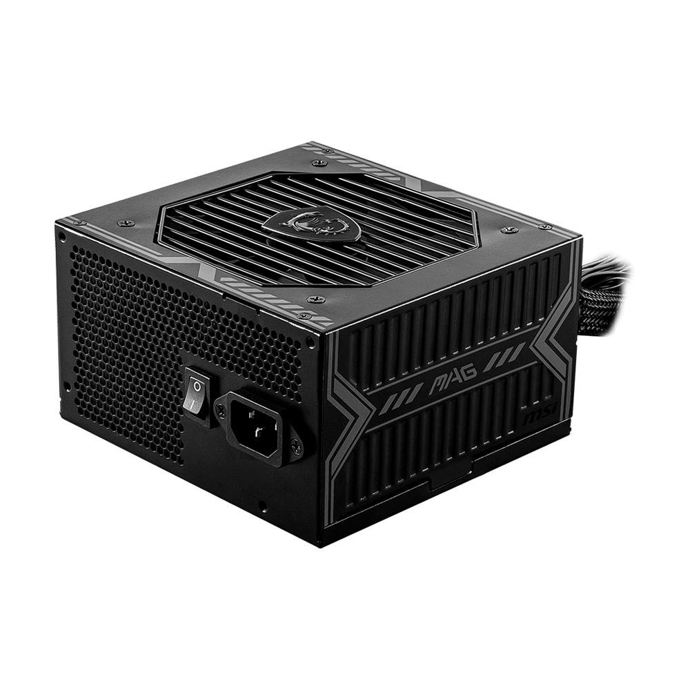 Fonte MSI MAG A550BN, 550W, 80 Plus Bronze, PFC Ativo, Com Cabo, Preto - 306-7ZP2A22-CE0