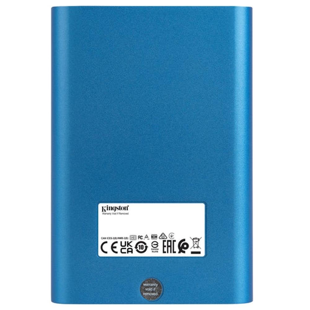 SSD Kingston IronKey Vault Privacy 80, 1920GB, Portátil, USB 3.2 Gen 1, Leitura: 250 MB/s, Gravação: 250 MB/s, Azul - IKVP80ES/1920G - view 2