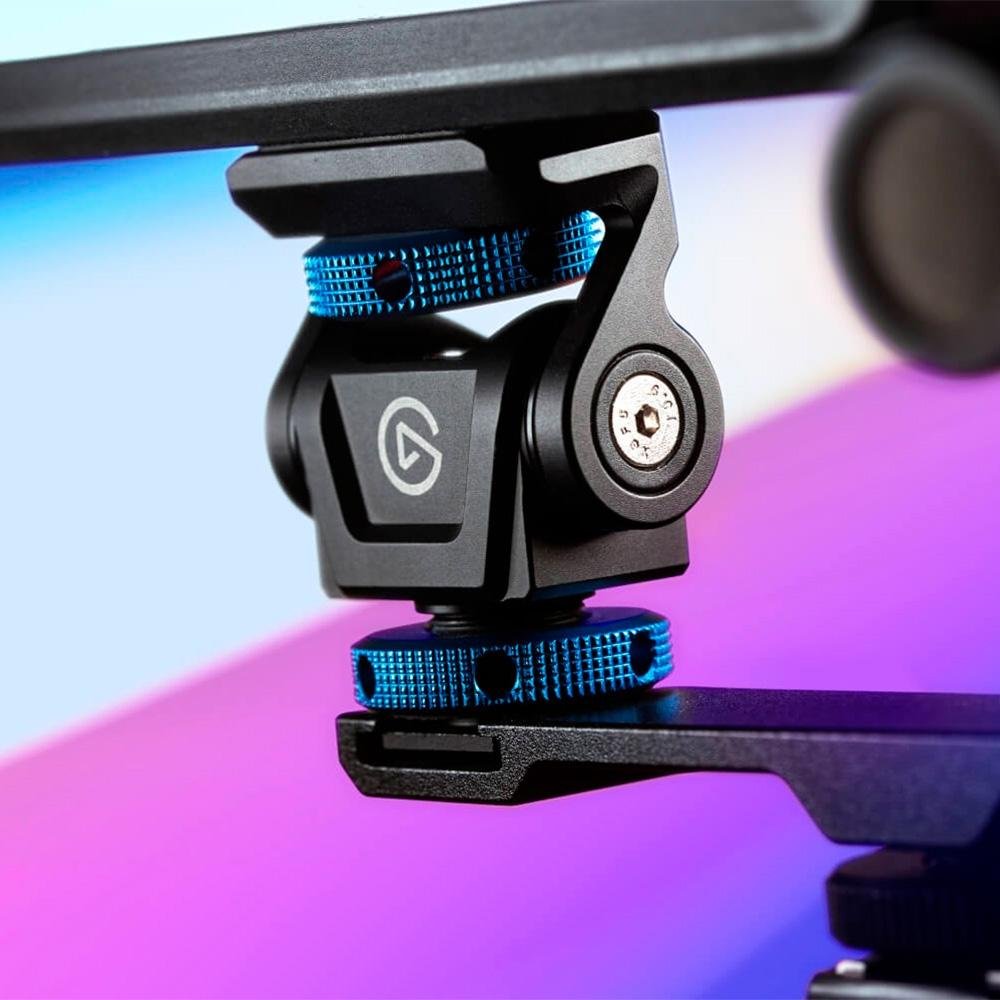 Suporte Premium para Equipamento Audiovisual Elgato Cold Shoe, Preto e Azul - 10AAR9901 - view 3
