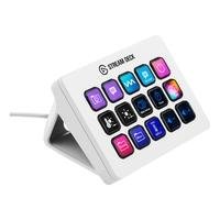 Stream Deck MK.2 Elgato White Edition   Stream Deck: 15 teclas LCD para controlar apps e ferramentas. Dispare ações, inicie publicações sociais, ajust