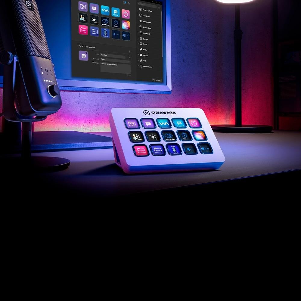 新品 vaultroom Elgato Stream Deck MK.2 Stream Deck MK.2 15 Teclas | KaBuM!
