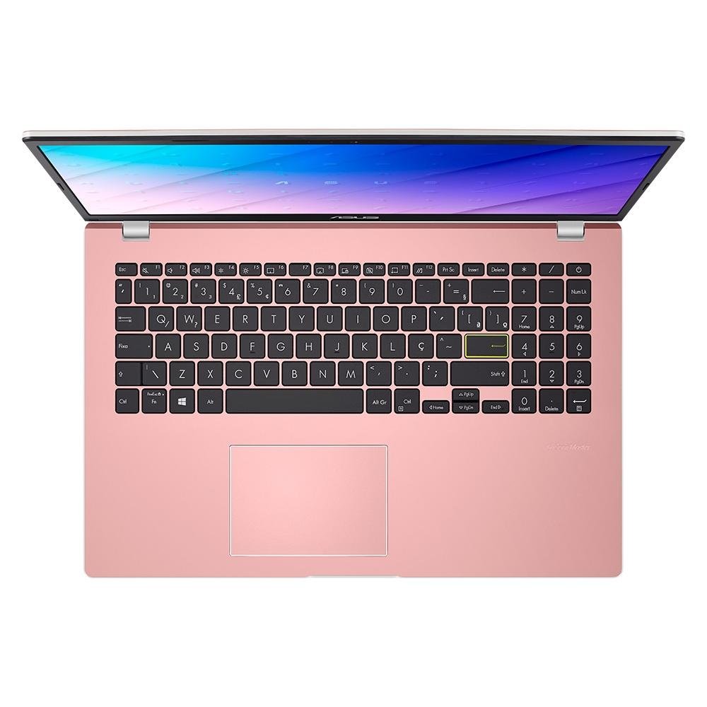 Notebook ASUS Intel Celeron Dual Core N4020, 4GB RAM, 128GB, 15.6", Win11 Pro, Rose Gold - E510MA-BR703X