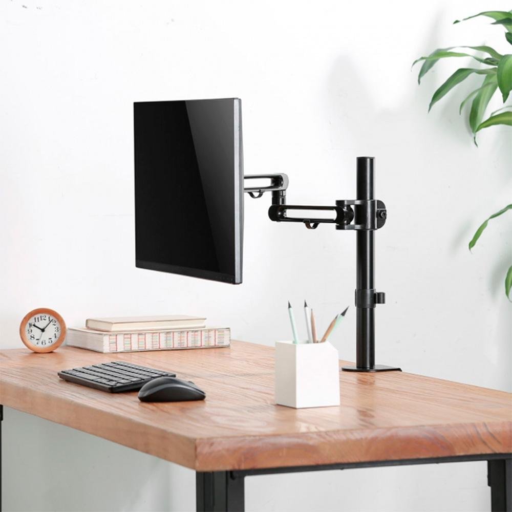Imagem 8 de 8 do produto Suporte Articulado para  Monitor Vinik, Até 32, com Organizador de Cabos, VESA, Preto - SM400A 35718