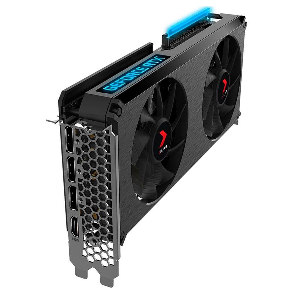 Placa de Vídeo RTX 3060 Ti PNY NVIDIA GeForce, 8GB XLR8, Gaming Revel Epic, RGB, Dual Fan - VCG3060T8LDFXPPB1 Placa de Vídeo RTX 3060 Ti PNY NVIDIA GeForce, 8GB XLR8, Gaming Revel Epic, RGB, Dual Fan - VCG3060T8LDFXPPB1