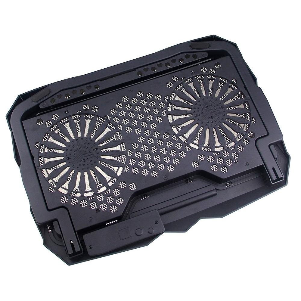 Imagem 5 de 6 do produto Base com Cooler para Notebook Rise Mode, Galaxy Black X4, LED - RM-CN-04-BB