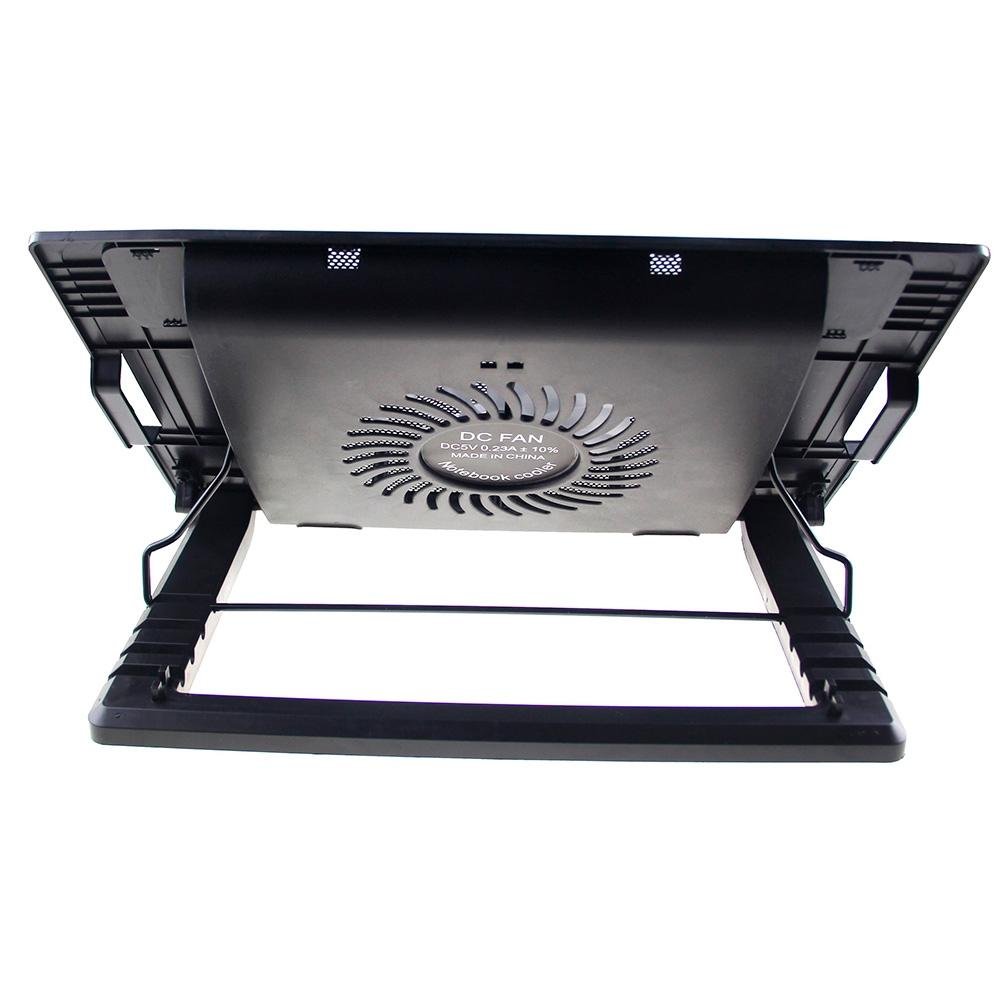 Imagem 6 de 7 do produto Base com Cooler para Notebook Rise Mode, Galaxy Black X6, LED - RM-CN-06-BB