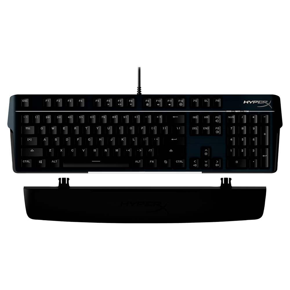 Teclado Mecânico Gamer HyperX Alloy MKW100, RGB, Switch Red, Full Size, US, Preto - 4P5E1AA#ABA Teclado Mecânico Gamer HyperX Alloy MKW100, RGB, Switch Red, Full Size, US, Preto - 4P5E1AA#ABA
