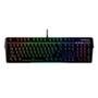 Teclado Mecânico Gamer HyperX Alloy MKW100, RGB, Switch Red, Full Size, US, Preto - 4P5E1AA#ABA