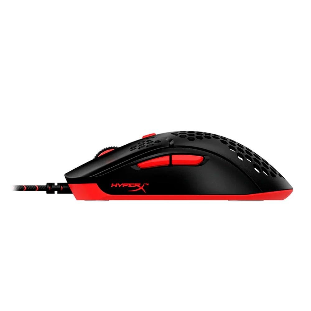 Imagem 2 de 5 do produto Mouse Gamer HyperX Pulsefire Haste RGB, 16000 DPI, BKRD - 4P5E3AA