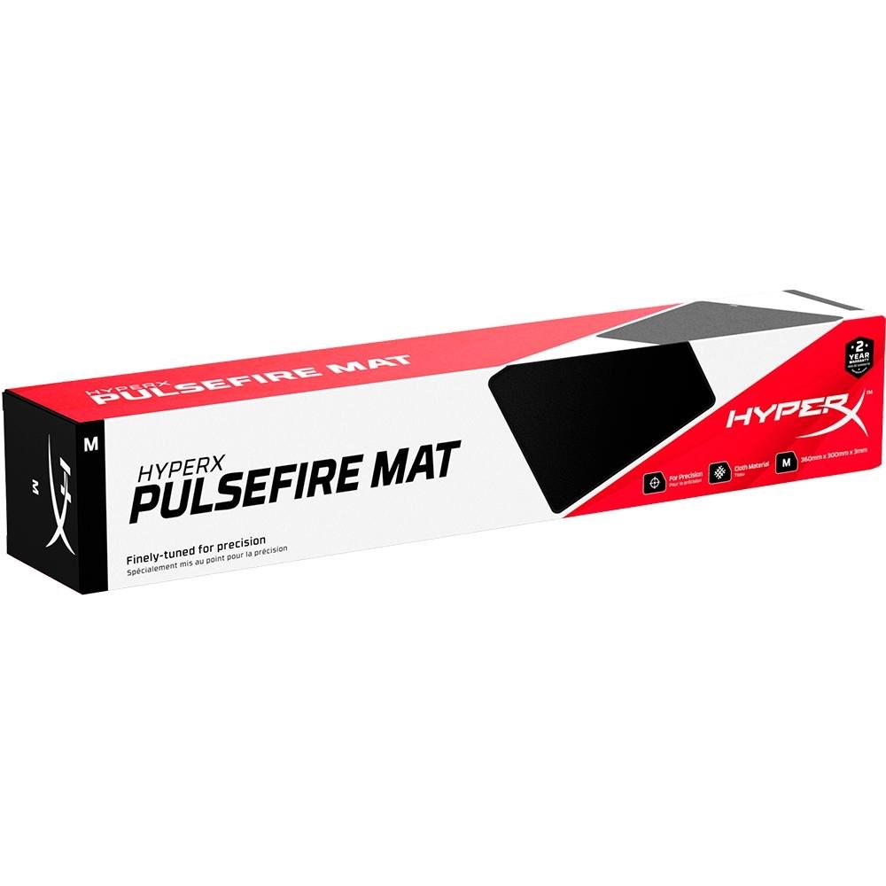 Imagem 5 de 6 do produto Mousepad Gamer HyperX Pulsefire Mat, Médio (300x360mm), Preto HMPM1-M - 4Z7X3AA