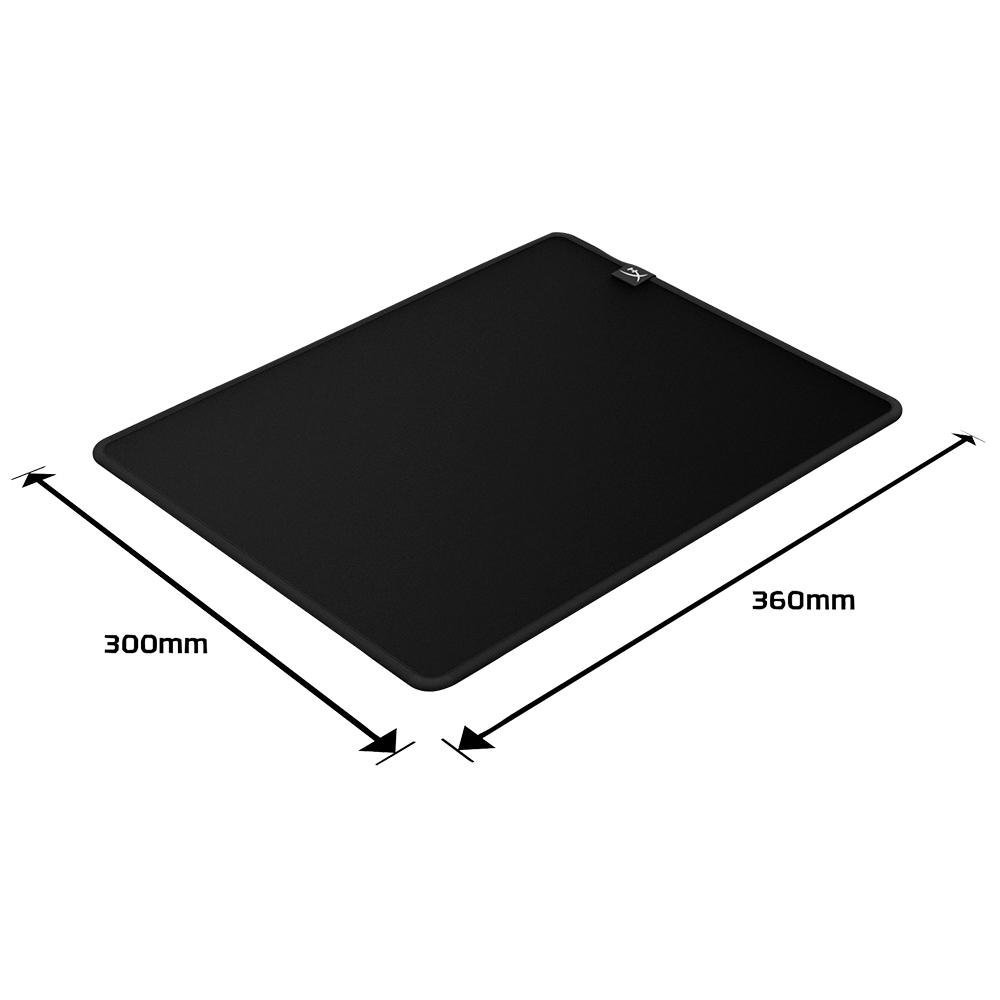 Imagem 4 de 6 do produto Mousepad Gamer HyperX Pulsefire Mat, Médio (300x360mm), Preto HMPM1-M - 4Z7X3AA