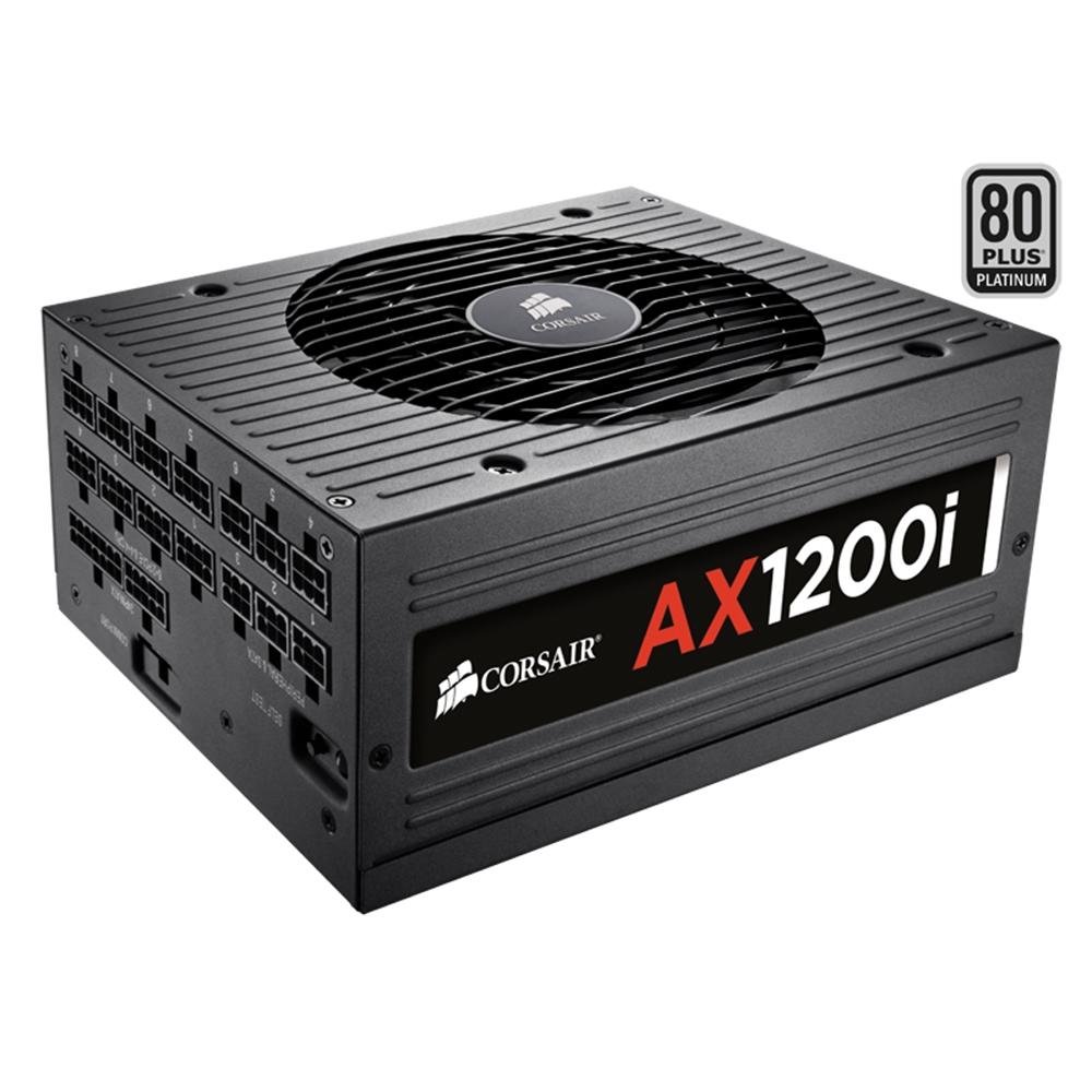 Imagem 2 de 6 do produto Fonte Corsair 1200W 80 Plus Platinum Modular AX1200i - CP-9020008