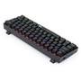 Teclado Mecânico Gamer Redragon Lakshmi, Rainbow RED, Switch, ABNT2, Preto - K606R (PT-RED)