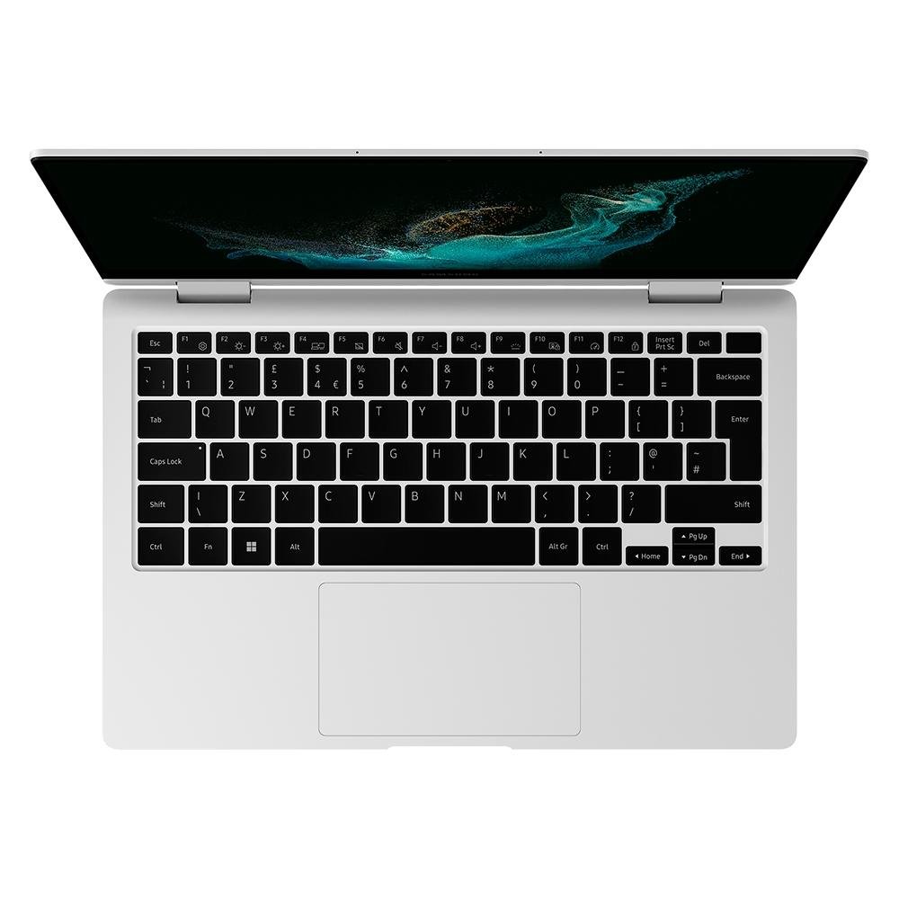 Notebook Samsung Galaxy Book2 360 Intel Core i5-1235U, 8GB RAM, SSD 256GB, 13.3" FHD, Iris Xe, Touch, Windows 11, Prata - NP730QED-KF4BR Notebook Samsung Galaxy Book2 360 Intel Core i5-1235U, 8GB RAM, SSD 256GB, 13.3" FHD, Iris Xe, Touch, Windows 11, Prata - NP730QED-KF4BR