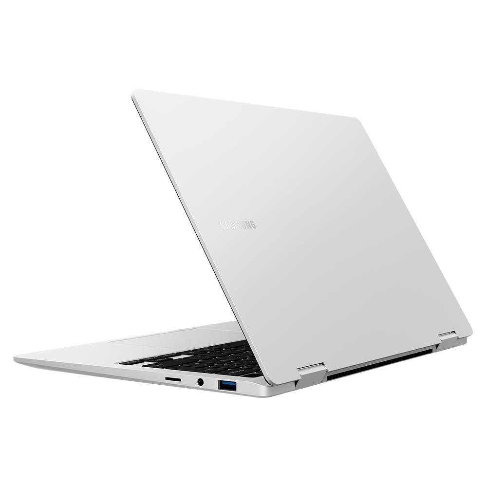 Imagem 8 de 12 do produto Notebook Samsung Galaxy Book2 360 Intel Core i5-1235U, 8GB RAM, SSD 256GB, 13.3" FHD, Iris Xe, Touch, Windows 11, Prata - NP730QED-KF4BR