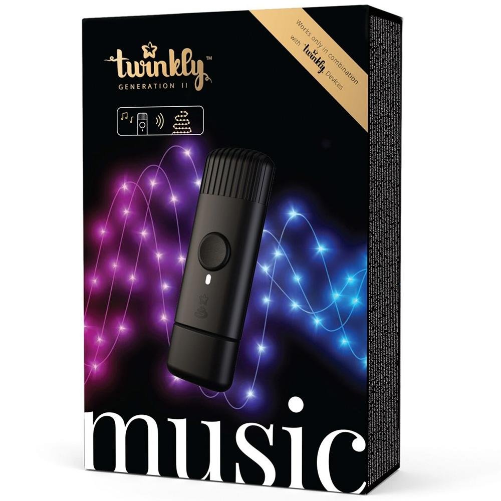 Leitor de Música Twinkly, Wifi, Bluetooth, USB, Preto - ( Balão.info - foto 2