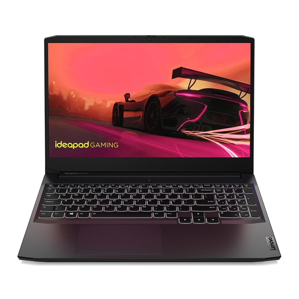 Notebook Gamer Lenovo Gaming 3 AMD Ryzen 7-5800H, 8GB RAM, GeForce GTX1650, SSD 256GB, 15.6" FHD, Win 11, Preto - 82MJ0001BR Notebook Gamer Lenovo Gaming 3 AMD Ryzen 7-5800H, 8GB RAM, GeForce GTX1650, SSD 256GB, 15.6" FHD, Win 11, Preto - 82MJ0001BR