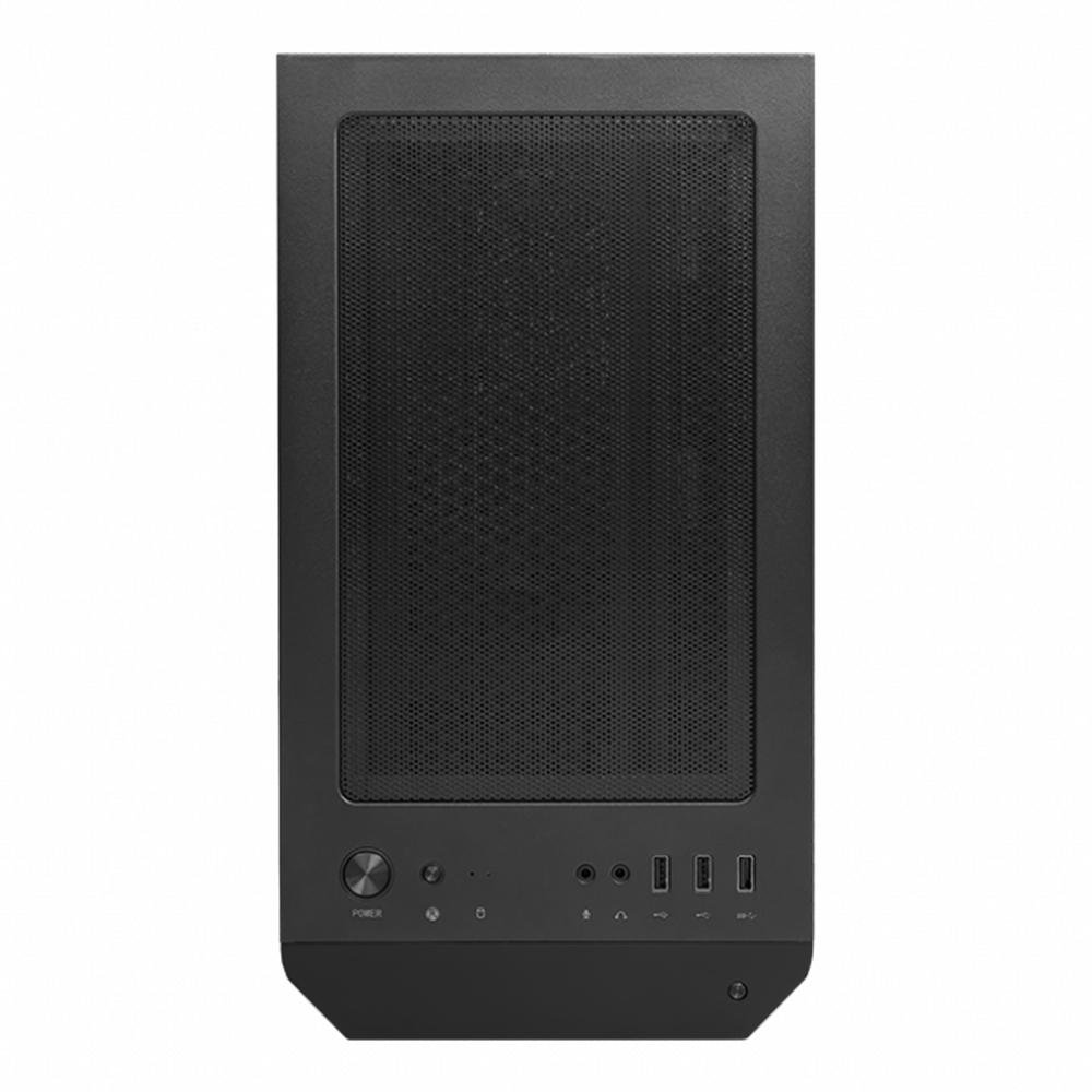 Gabinete Gamer MSI MAG Forge M100A, Mid Tower, Lateral em Acrílico, 4x FANs ARGB, M-ATX, Preto - M100A - view 5