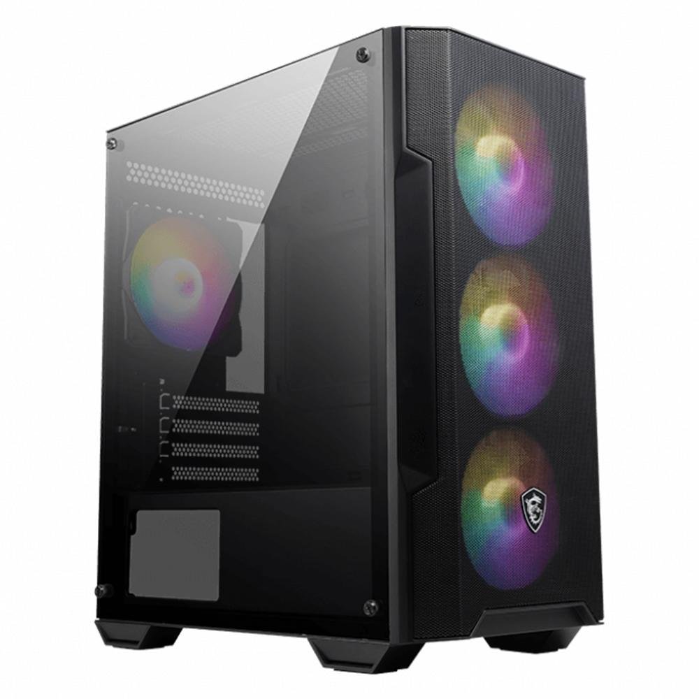 Gabinete MSI MAG Forge M100A Preto