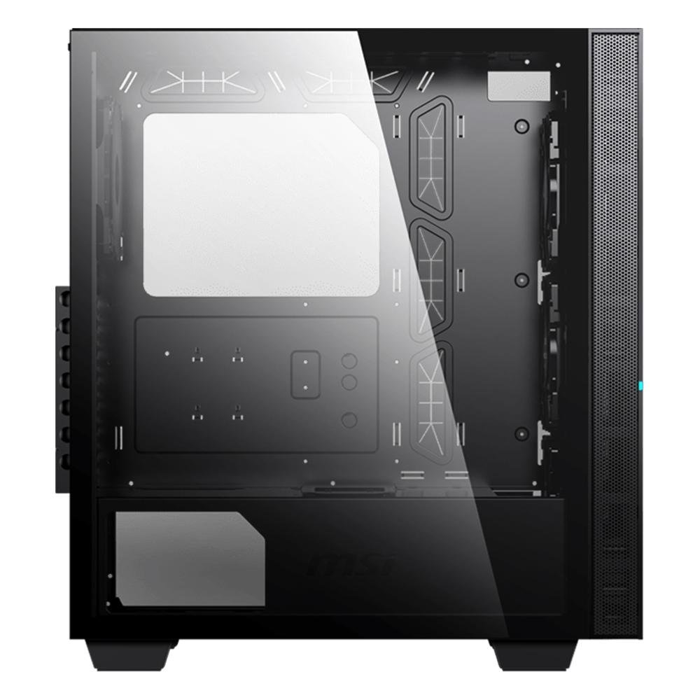 Gabinete Gamer MSI MPG Sekira, 4 Fans ARGB, Vidro Frontal e Lateral Temperado, Preto - 100R