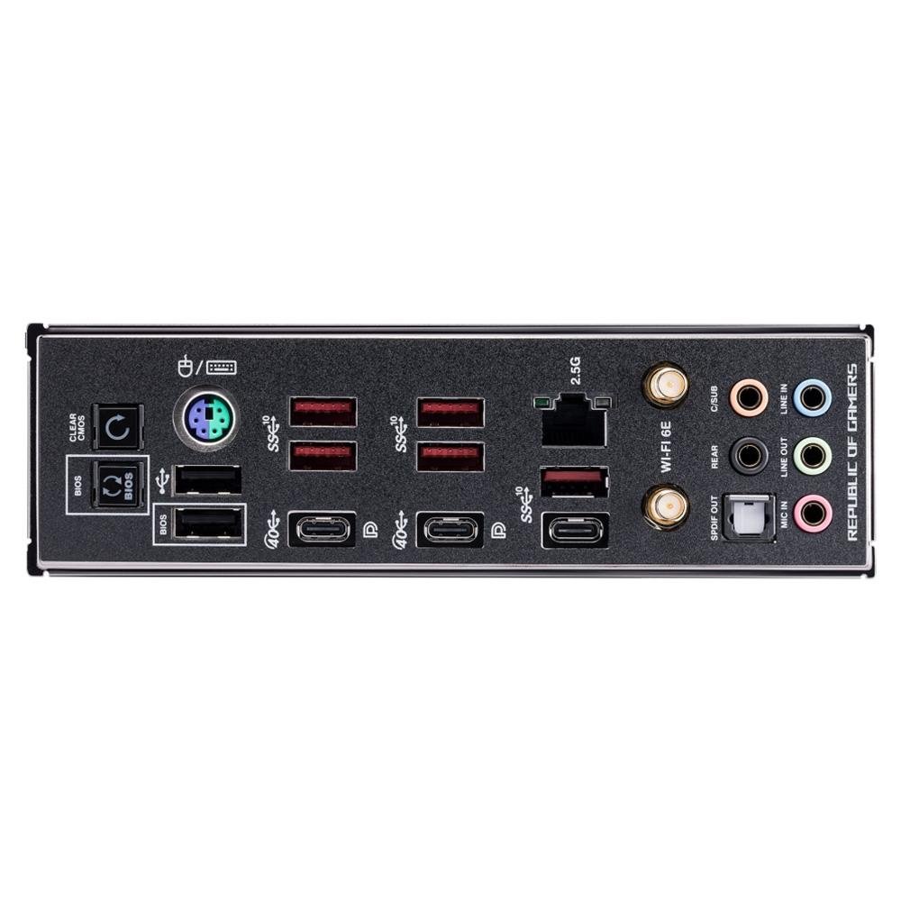 Imagem 8 de 8 do produto Placa-Mãe ASUS Rog Crosshair X670E Gene, AMD X670, AM5, DDR5, Wi-Fi, Preto - 90MB1B80-M0EAY0