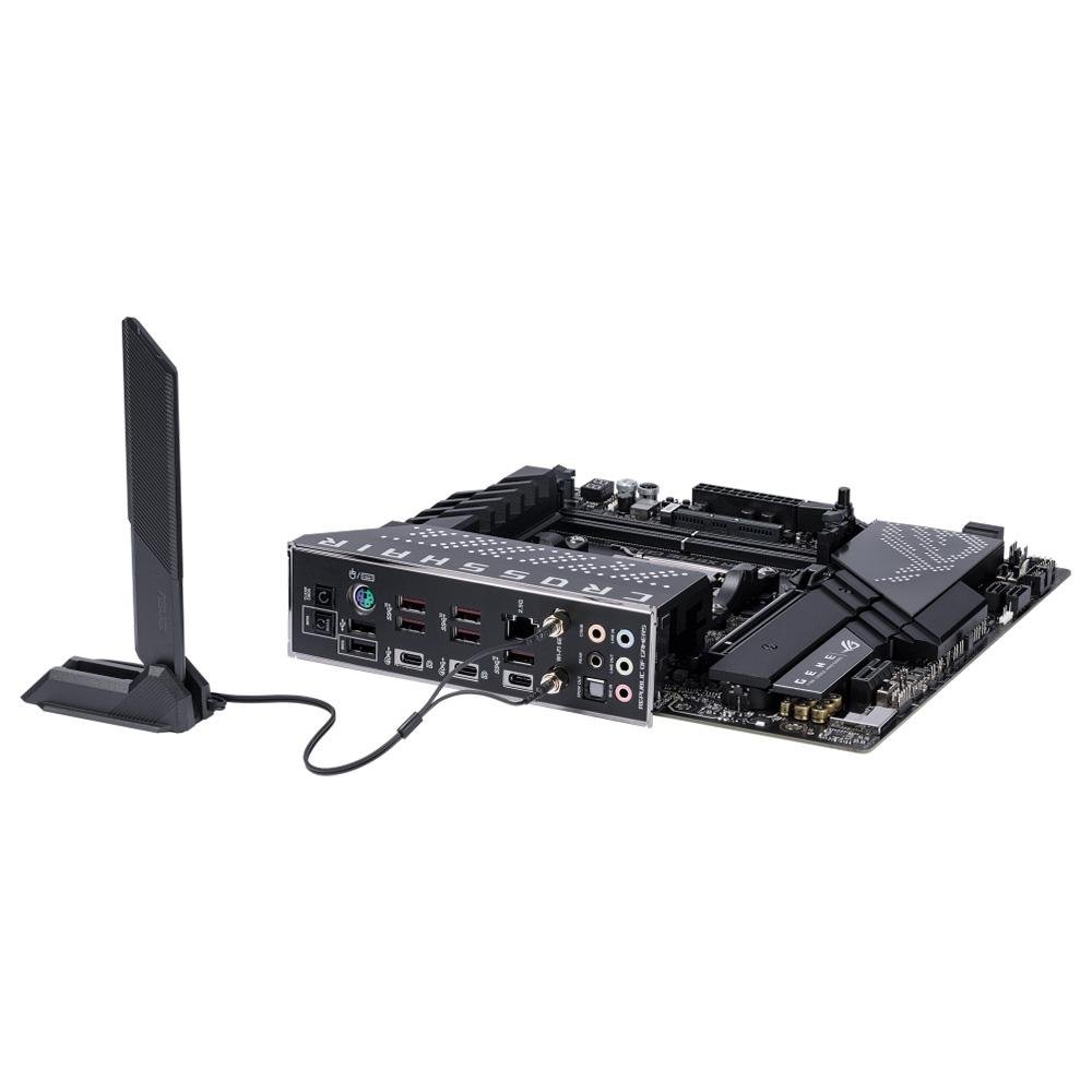 Imagem 7 de 8 do produto Placa-Mãe ASUS Rog Crosshair X670E Gene, AMD X670, AM5, DDR5, Wi-Fi, Preto - 90MB1B80-M0EAY0