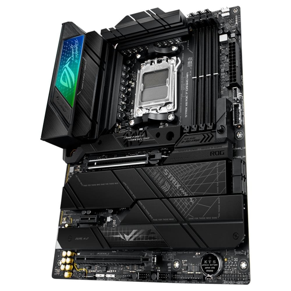 Imagem 8 de 8 do produto Placa Mae ASUS ROG Strix X670E-F Gaming Wi-Fi, AMD X670, AM5, DDR5, Preto - 90MB1BA0-M0EAY0