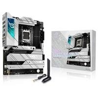 Prepare-se para a próxima geração com o elegante ROG Strix X670E-A Gaming WiFi. Seu PCB preto e detalhes em branco contrastam perfeitamente com os dis