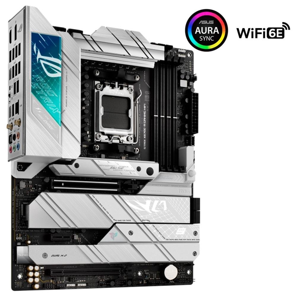 Placa Mãe Asus Rog Strix X670E-A Gaming Wi-Fi | KaBuM!