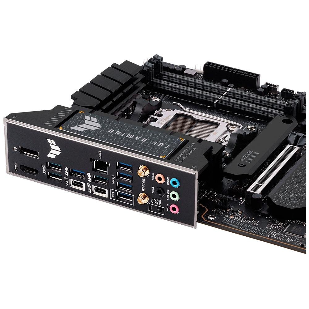 Imagem 5 de 5 do produto Placa-Mãe ASUS TUF Gaming X670E-Plus Wi-Fi, AMD X670, AM5, DDR5, Preto - 90MB1BK0-M0EAY0