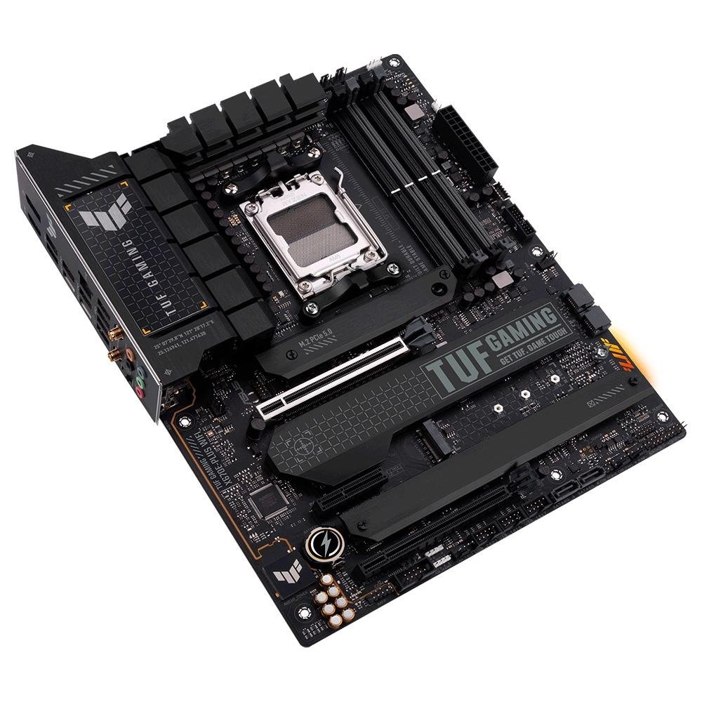 Imagem 4 de 5 do produto Placa-Mãe ASUS TUF Gaming X670E-Plus Wi-Fi, AMD X670, AM5, DDR5, Preto - 90MB1BK0-M0EAY0