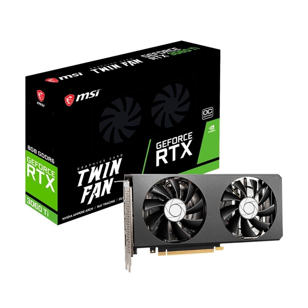 NVIDIA GeForce RTX 3060 Ti 本体 Placa de Vídeo GeForce RTX 3060 Ti | KaBuM!