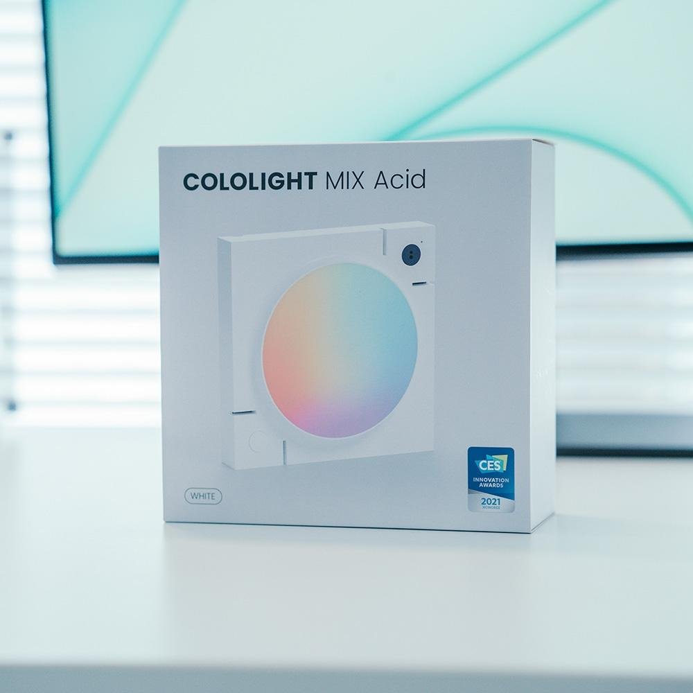 Imagem 9 de 9 do produto Painel de Luz RGB Cololight Mix Acid LS168P, 1 Peça, Bluetooth, Branco - 11.010520
