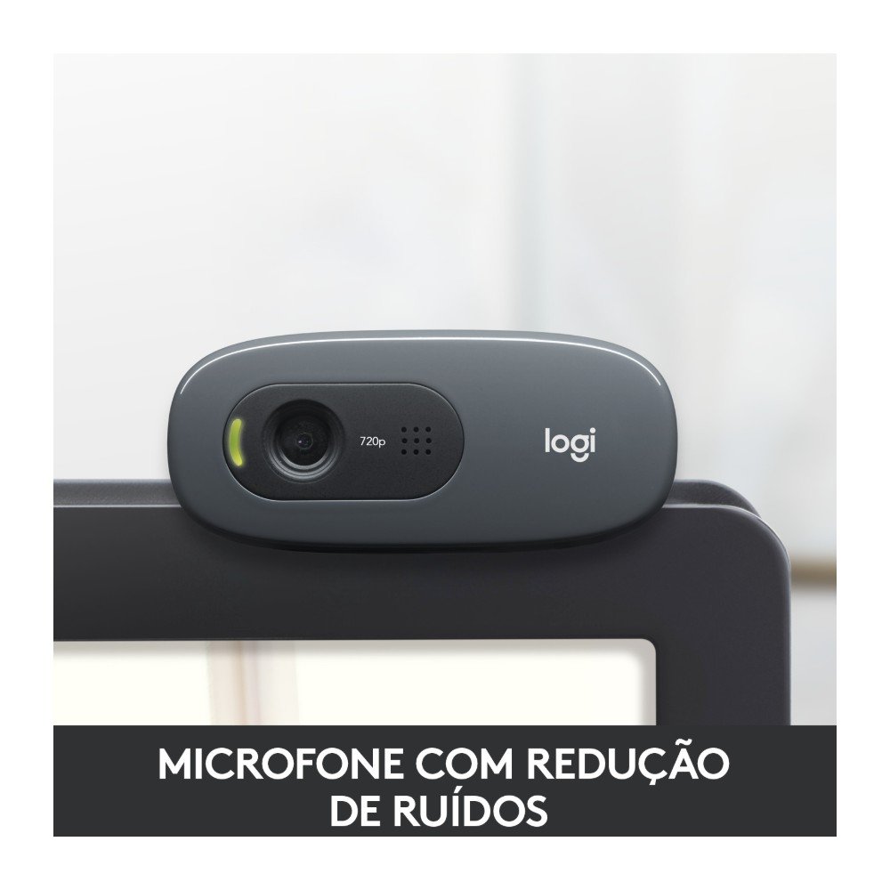 Webcam HD ( Balão.info) C270, 720p, 30 FPS, Microfone Integrado, USB 2.0 - 960-( Balão.info - view 4