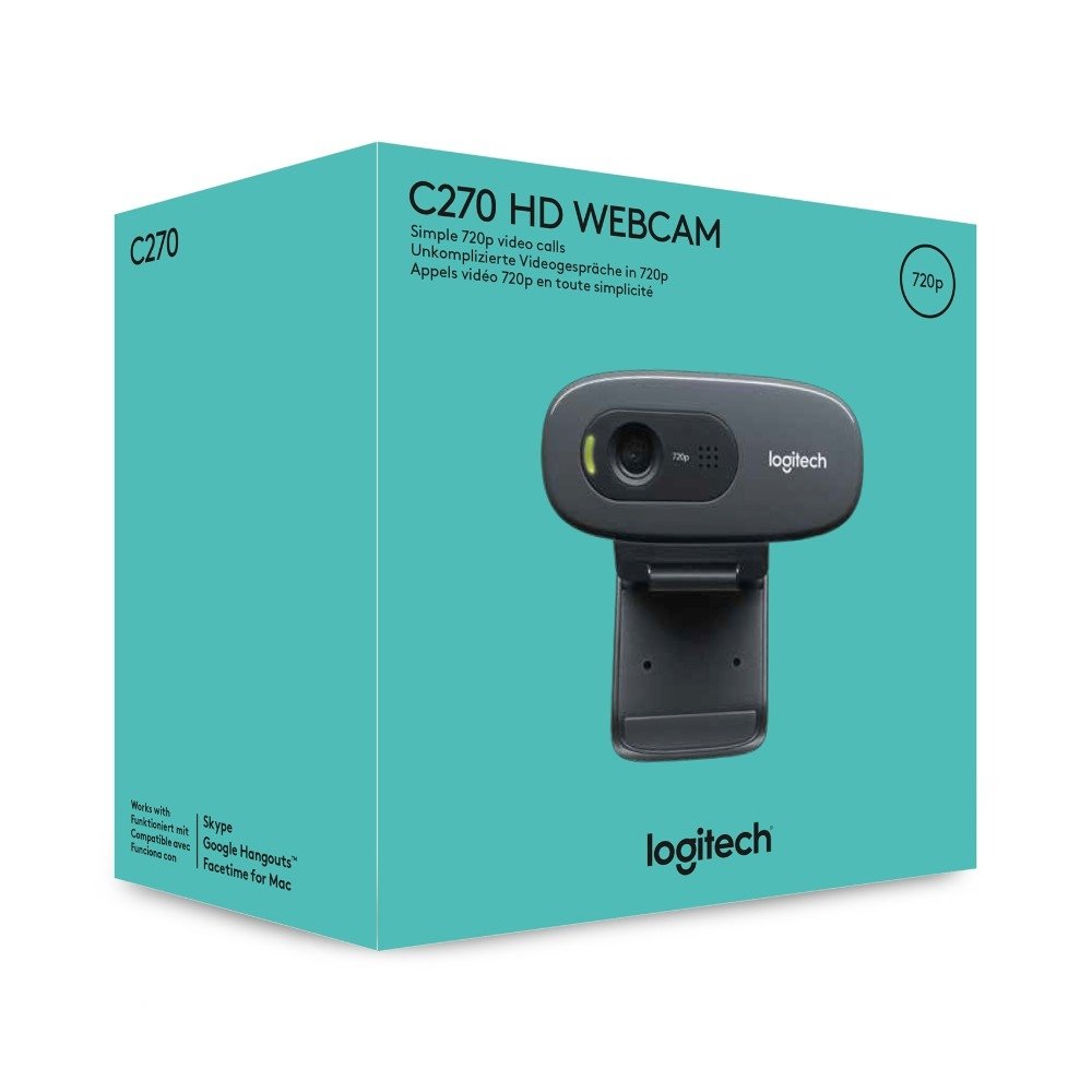 Webcam HD ( Balão.info) C270, 720p, 30 FPS, Microfone Integrado, USB 2.0 - 960-( Balão.info - view 8