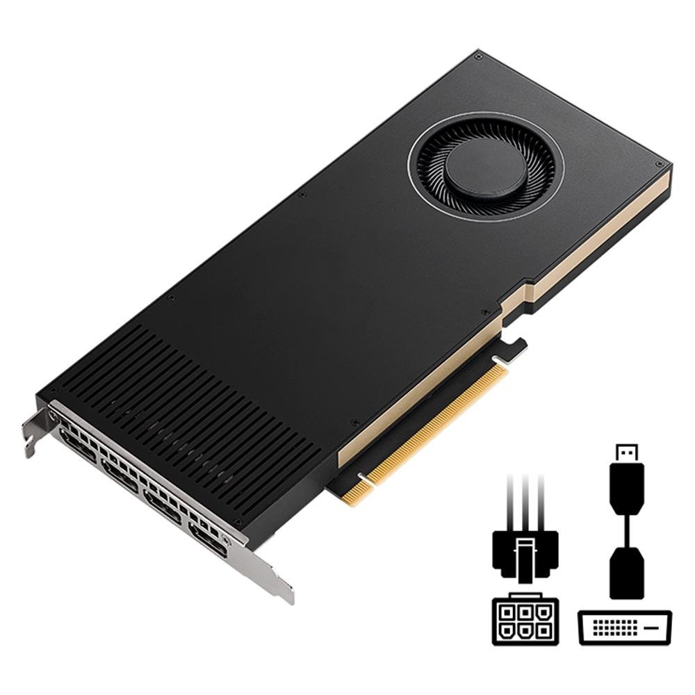 Placa de Vídeo Quadro RTX A4000 PNY NVIDIA | KaBuM!