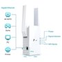 Repetidor de Sinal Tp-Link Mesh Wifi AX1800, 574 Mbps, 2 Antenas Externas, Branco - RE605X