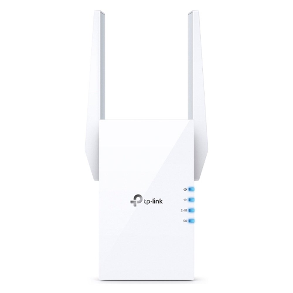 Repetidor de Sinal Tp-Link Mesh Wifi AX1800, 574 Mbps, 2 Antenas Externas, Branco - RE605X Repetidor de Sinal Tp-Link Mesh Wifi AX1800, 574 Mbps, 2 Antenas Externas, Branco - RE605X