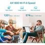 Repetidor de Sinal Tp-Link Mesh Wifi AX1800, 574 Mbps, 2 Antenas Externas, Branco - RE605X