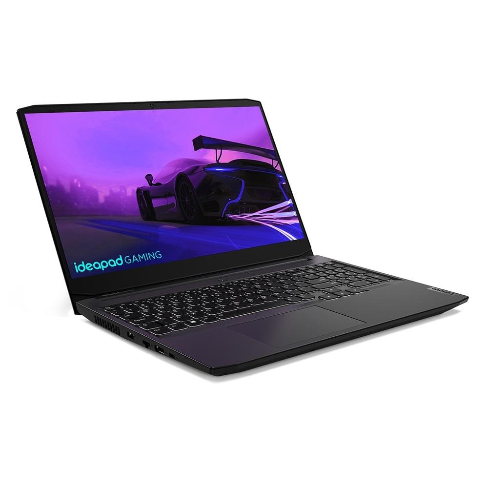 Notebook Gamer Lenovo Gaming 3i Intel Core i5-11300H, 8GB RAM, GeForce GTX1650, SSD 512GB, 15.6" FHD, Linux, Preto - 82MGS00200 Notebook Gamer Lenovo Gaming 3i Intel Core i5-11300H, 8GB RAM, GeForce GTX1650, SSD 512GB, 15.6" FHD, Linux, Preto - 82MGS00200