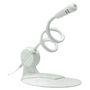 Microfone Leadership  branco com Haste Flexivel 11020