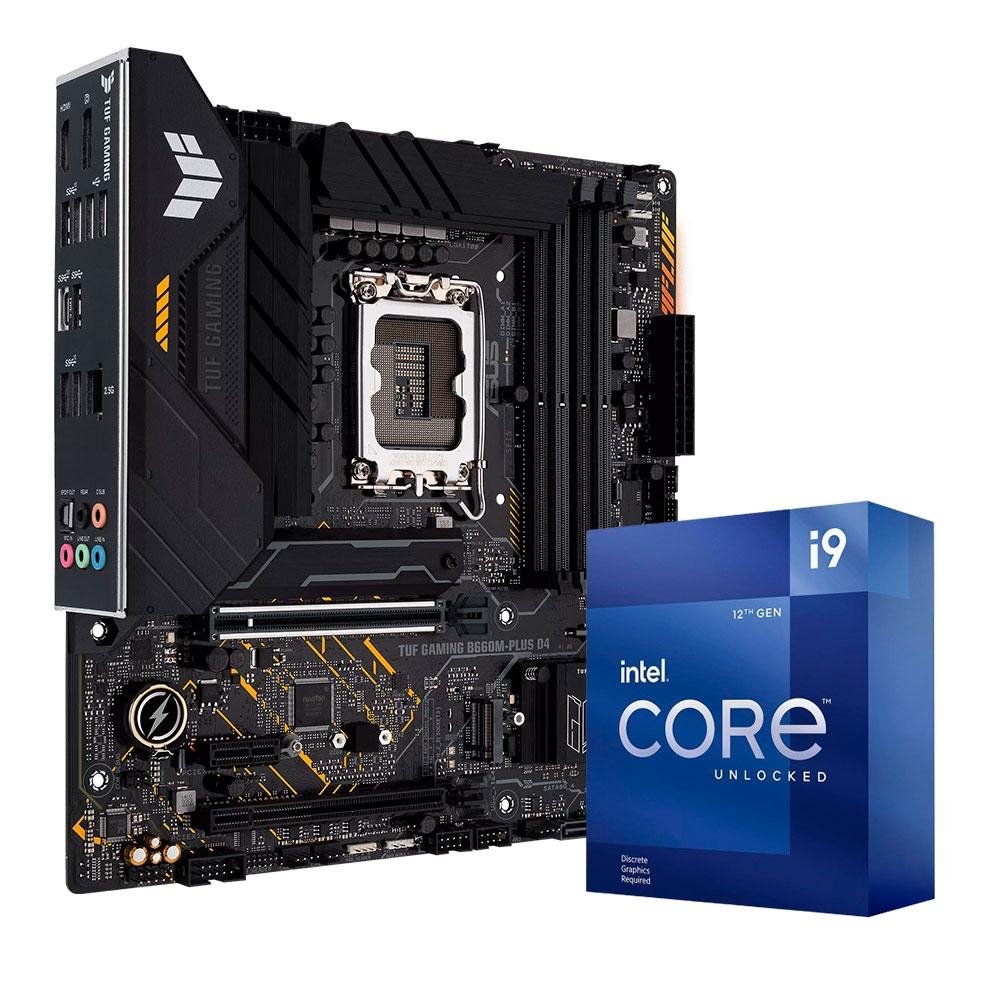 Kit Processador Intel Core i9-12900KF, Cache 30MB,16 Núcleos, 24