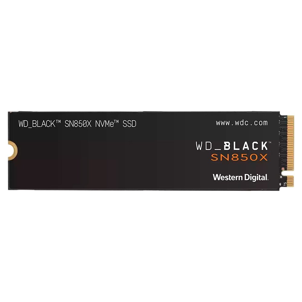 Gaming Storage 4TB, M.2 2280 PCIe GEN4X4, NVMe, Leitura: 7300 MB/s e Gravação: 6600 MB/s, Preto - WDS400T2X0E