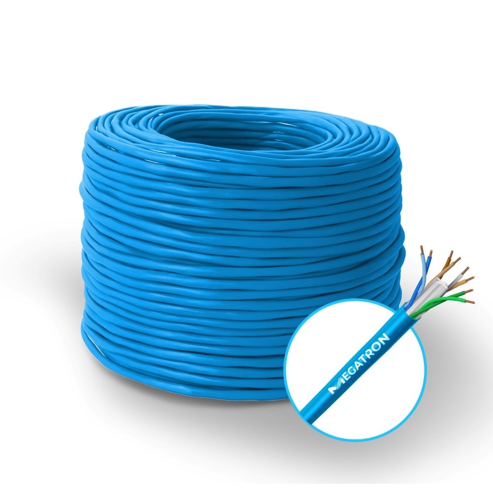 Cabo de Rede Megatron LAN 4PX23AWG, CX, CAT6, 305m, Azul - 2387 - view 3