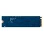 SSD Kingston NV2, 500GB, M.2 2280, PCIe 4.0 x4, NVMe, Leitura: 3500 MB/s, Gravação: 2100 MB/s, Azul - SNV2S/500G