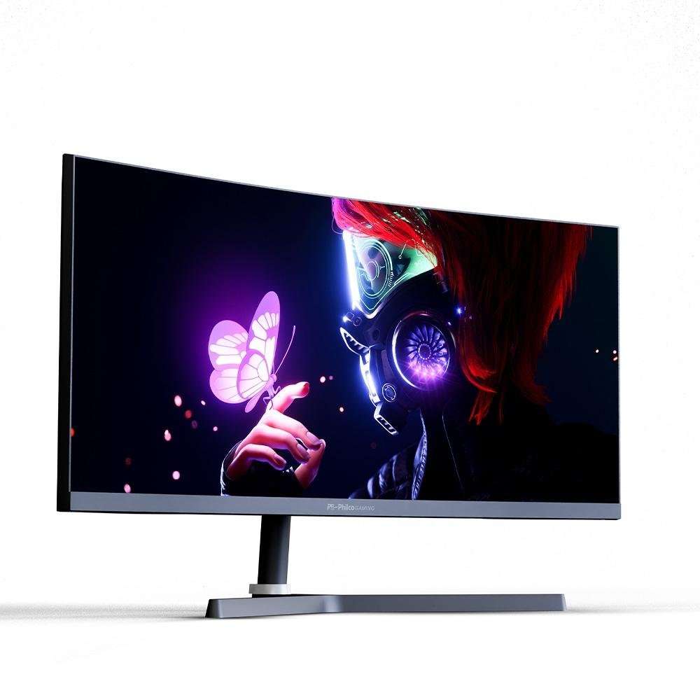 Monitor Gamer Curvo Philco 30 LED, Full HD Ultra Wide, 144Hz, 1ms