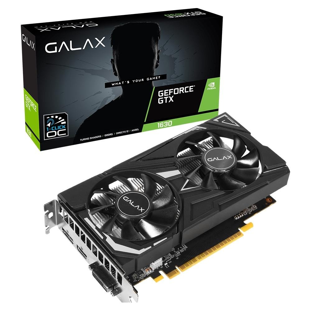 Placa De Video Gtx 1630 Ex Galax Nv...