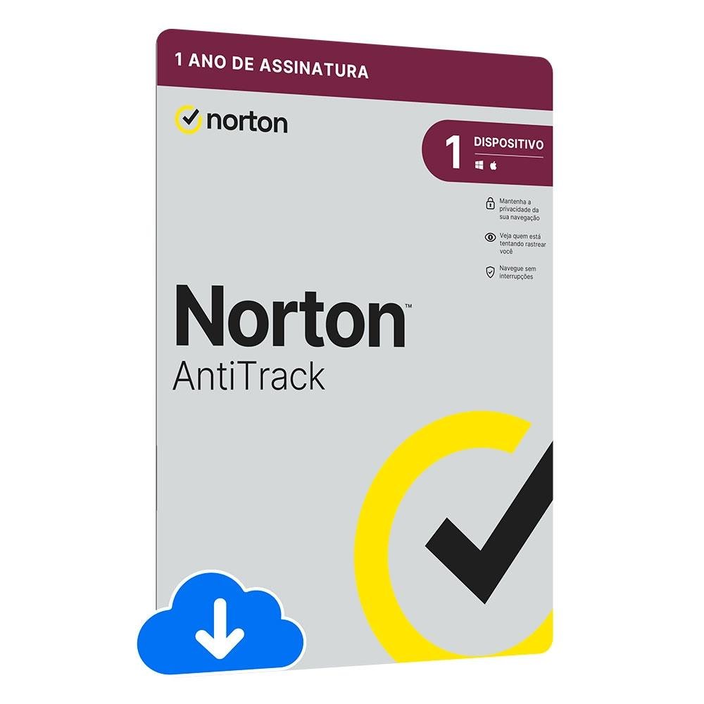 Norton Antitrack para 1 Dispositivo, 12 Meses, Digital para Download - 21430261