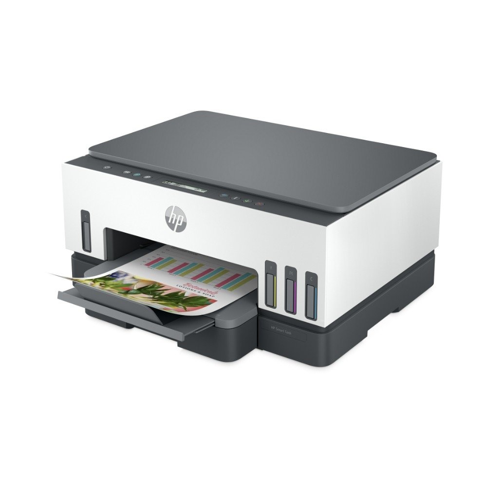 Impressora Multifuncional HP Smart Tank 724 Wi-Fi - Tanque de Tinta Colorida Duplex USB Bluetooth (2G9Q2A) Impressora Multifuncional HP Smart Tank 724 Wi-Fi - Tanque de Tinta Colorida Duplex USB Bluetooth (2G9Q2A)